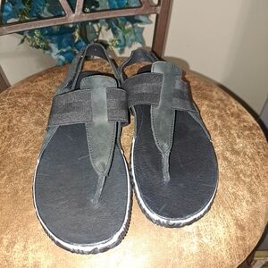 Sorel Black Sandals Simple Design